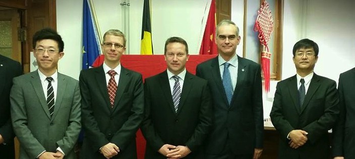 Hungarian delegation visits Confucius Institute Brussels