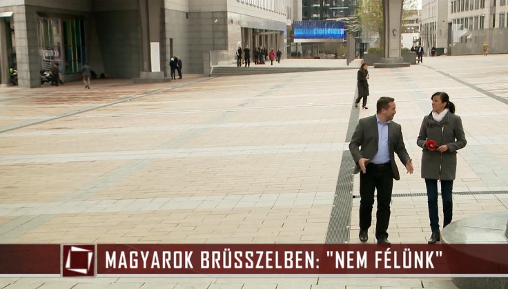 Magyarok Brüsszelben: „nem félünk!”