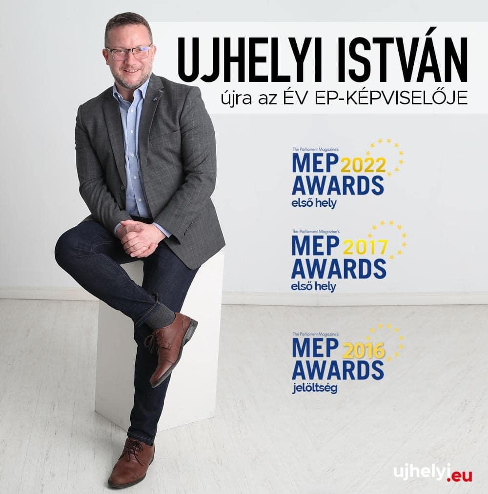 Második alkalommal választották az Év EP-képviselőjének Ujhelyi Istvánt!